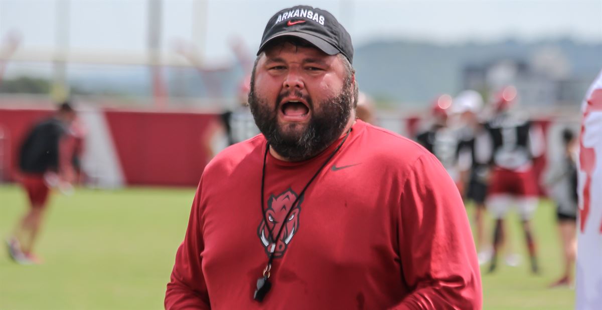 Cody Kennedy brings energy to Arkansas offensive line