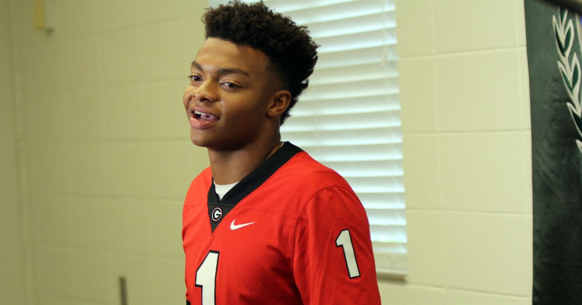 Justin Fields Commitment Georgia Bulldogs Football UGA Dell McGee nations best recruiter Jim Chaney