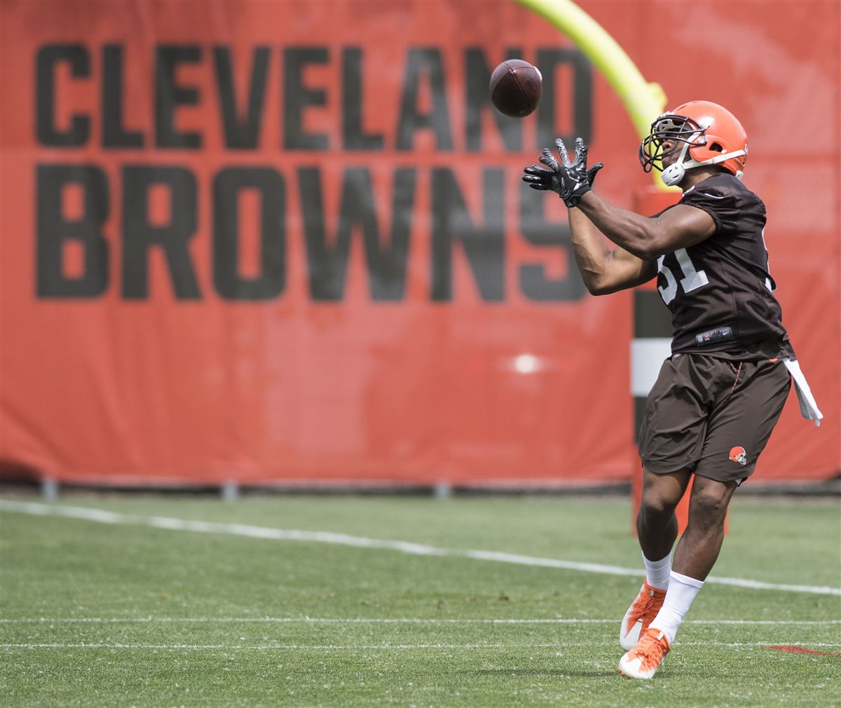 Nick Chubb Cleveland Browns military salute to service Jersey