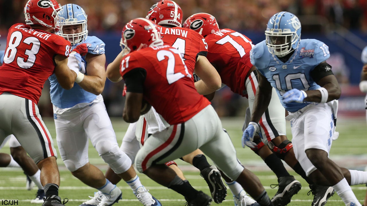 UGA notebook: Nick Chubb 100 yards away from passing Herschel Walker