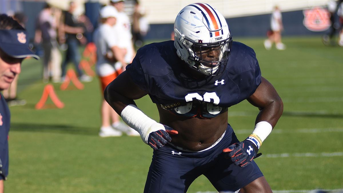 Breaking down Auburn Tigers EDGE rusher Derick Hall's college highlights