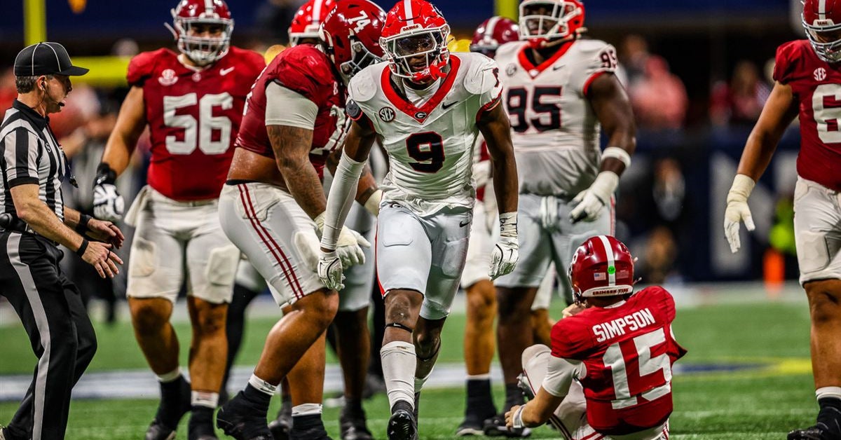 Georgia Bulldogs linebacker group ranked the best in college football ...