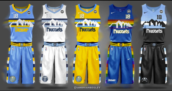 Graphic Designer Reveals New NBA Uniform Concepts