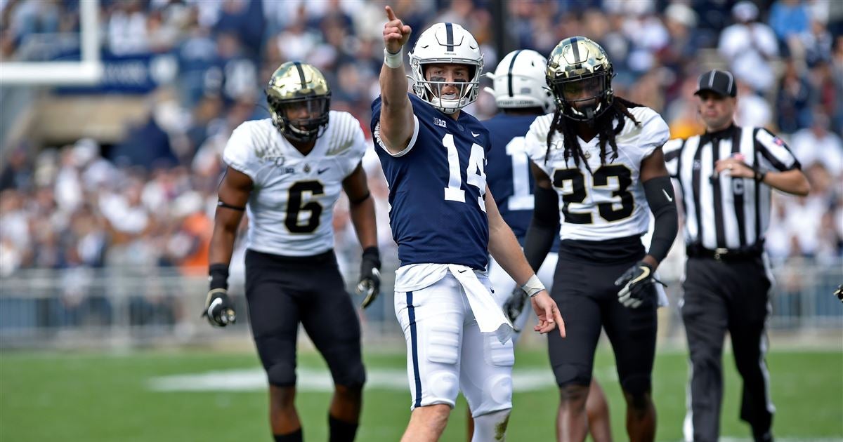 Sean Clifford On Pace To Pass Trace Mcsorley's First-year Stats