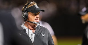 Gruden refuses to let Connor Cook get complacent after opener Gruden refuses to let Connor Cook get complacent after opener