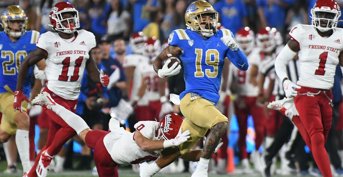 UCLA Football Spring Preview Receivers and Tight Ends