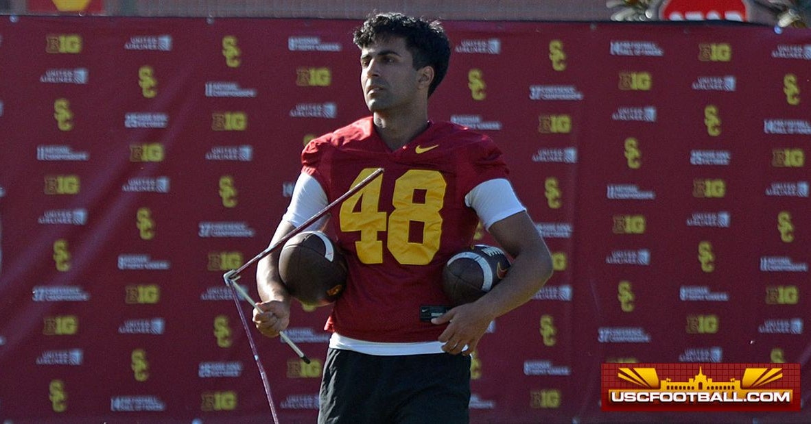 USC kicker Ryon Sayeri named to Lou Groza Award watch list