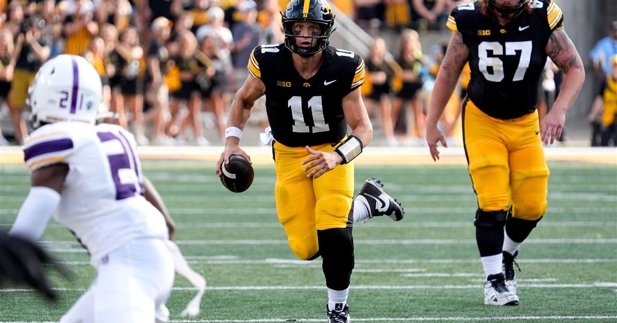 Iowa Football Hawkeyes Release Depth Chart Ahead Of CyHawk Game