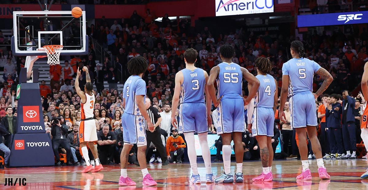 Late Miscues vs. Syracuse Give Tar Heels Third Loss In Five Games