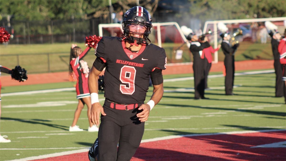 PHOTOS Bellefontaine (Ohio) 2025 Top247 quarterback and Ohio State