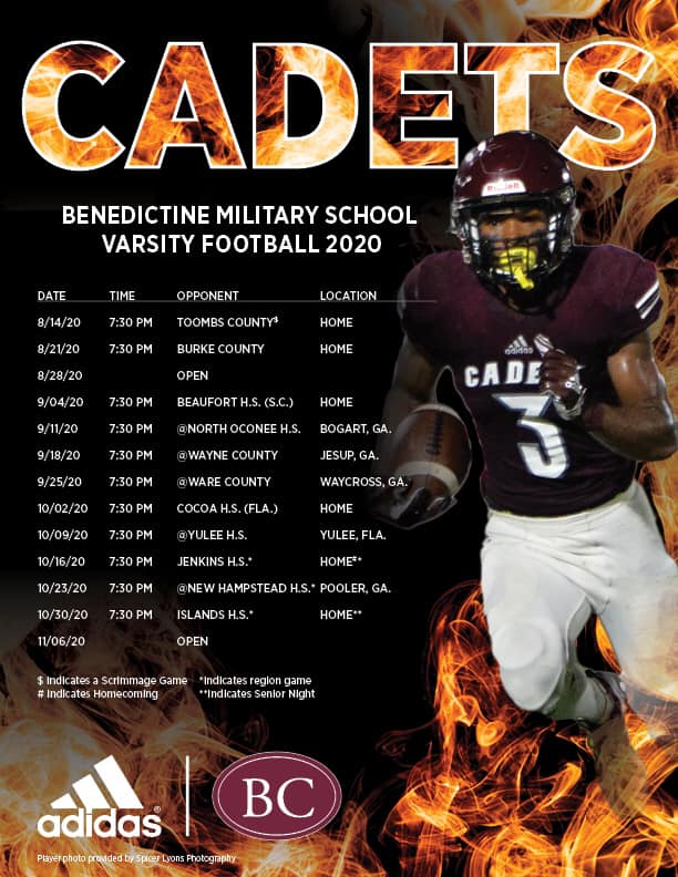 Benedictine 2020 football schedule