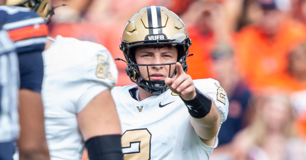 Vanderbilt QB Diego Pavia announces return to Commodores for 2025