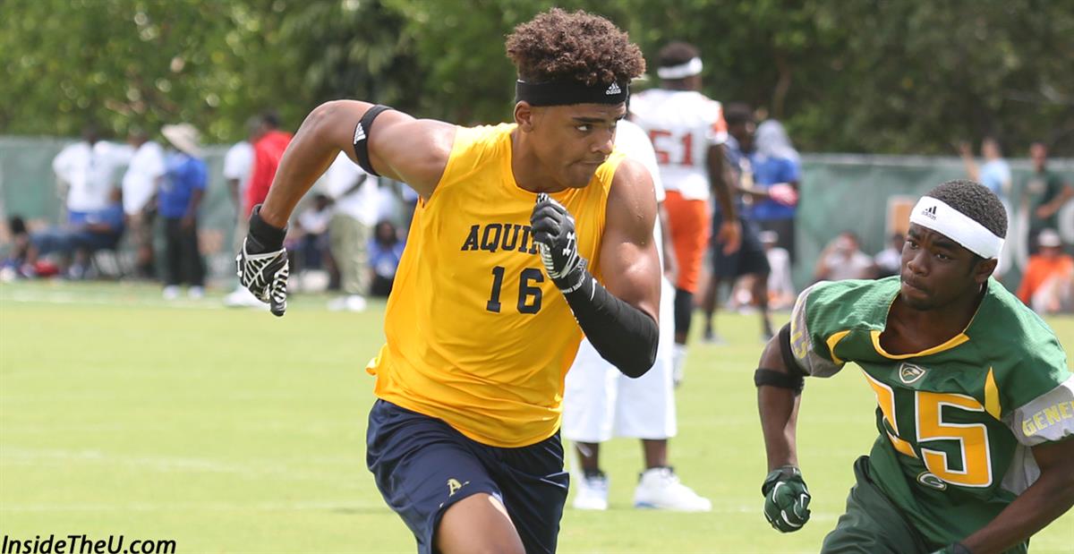 2017 WR Grimes Likes UM's NFL Pipeline