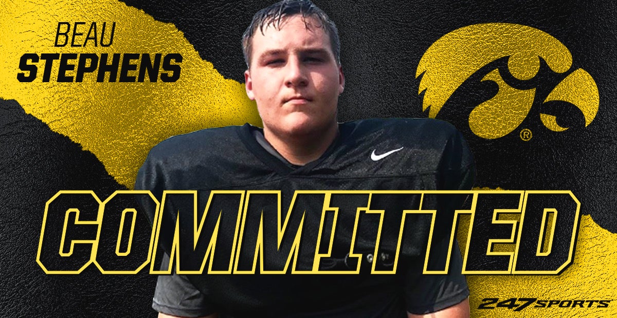 BREAKING: Three-star OL Beau Stephens commits to Iowa