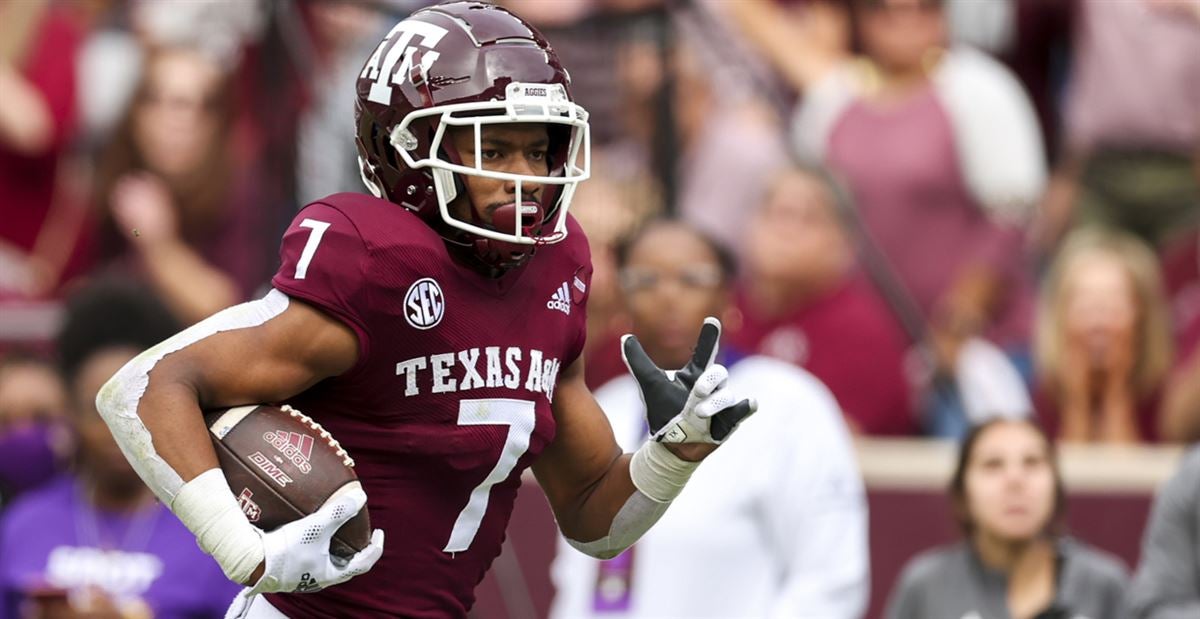 Aggie Football: Moose Muhammad III ranked as a top wide receiver in 2024 NFL  Draft