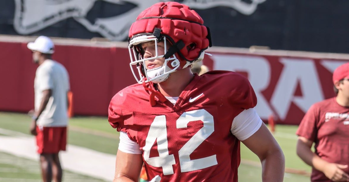 Arkansas Fall Camp Day 5 Order of Appearance