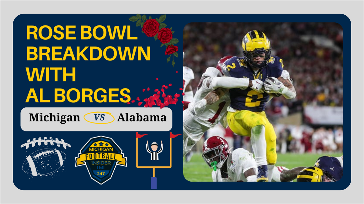 Michigan Offensive Breakdown With Al Borges (Rose Bowl): In Crunch Time ...