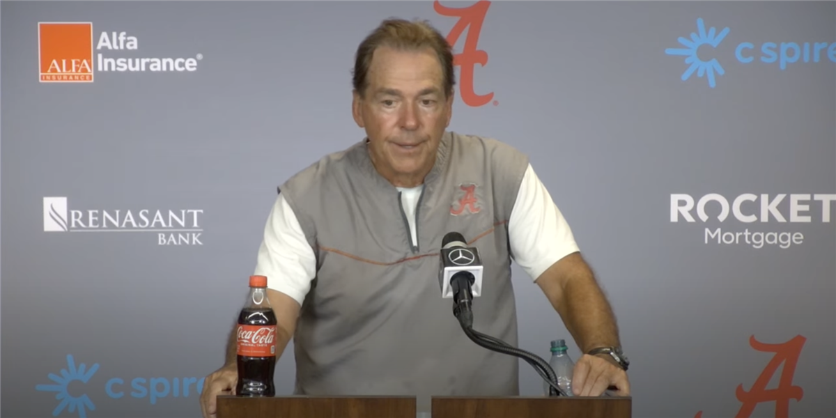 Everything Nick Saban said after UA's second preseason scrimmage