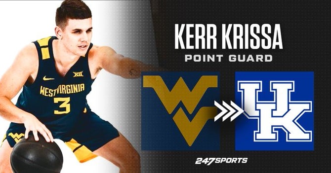 West Virginia transfer Kerr Kriisa commits to Kentucky