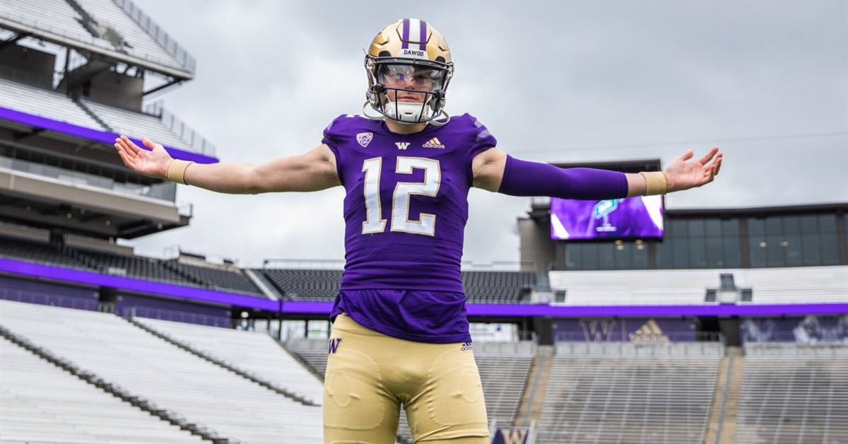 JUCO QB With Local Ties Talks About His Decision To Walk On At Washington