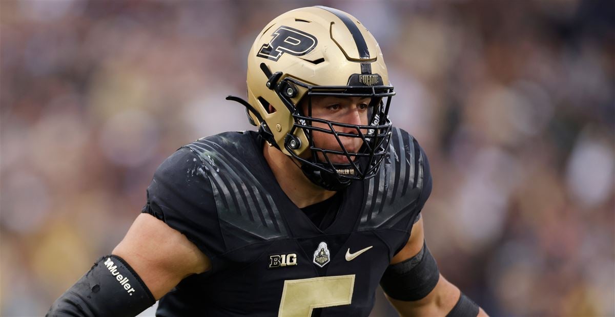 Purdue DE George Karlaftis Career Highlights 