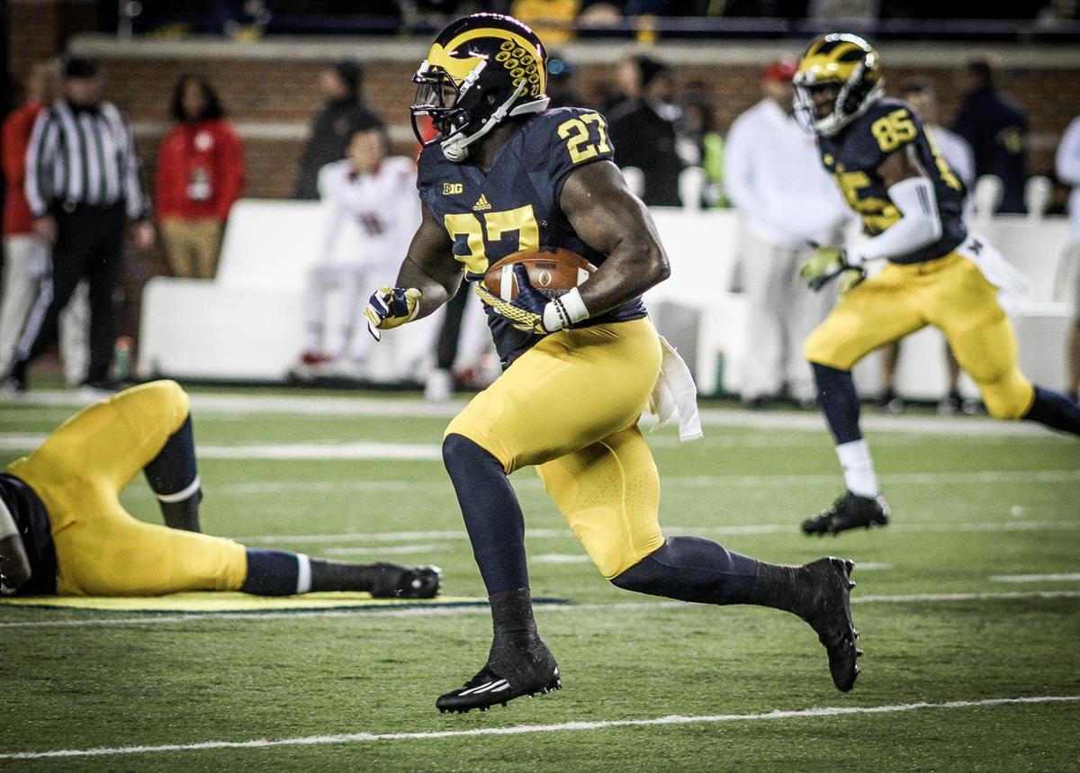 Michigan RB Derrick Green drops weight, shows maturity to