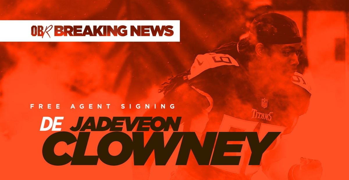 Browns sign 3-time Pro Bowl pass rusher Jadeveon Clowney