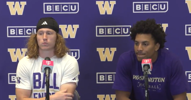 Husky Defenders Alex McLaughlin And Isaiah Ward Talk About Undisciplined Play In Apple Cup, Making Changes