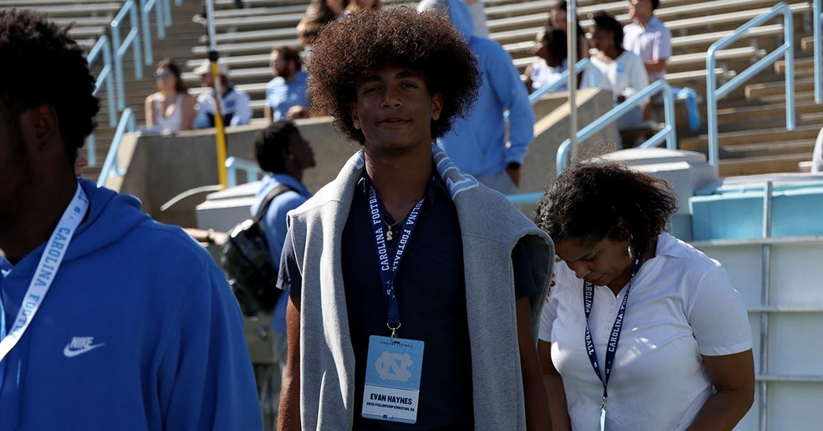 Georgia WR Evan Haynes Commits To UNC Football Georgia WR Evan Haynes Commits To UNC Football