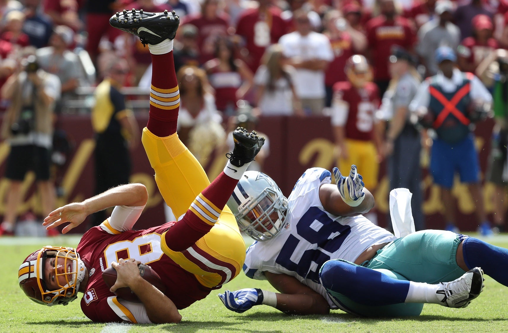 Dallas Cowboys Alfred Morris scores game-winning TD vs. Washington Redskins  