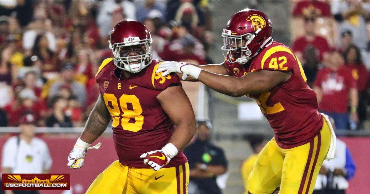 USC report DT Fatu involved in car accident, Bigelow retires