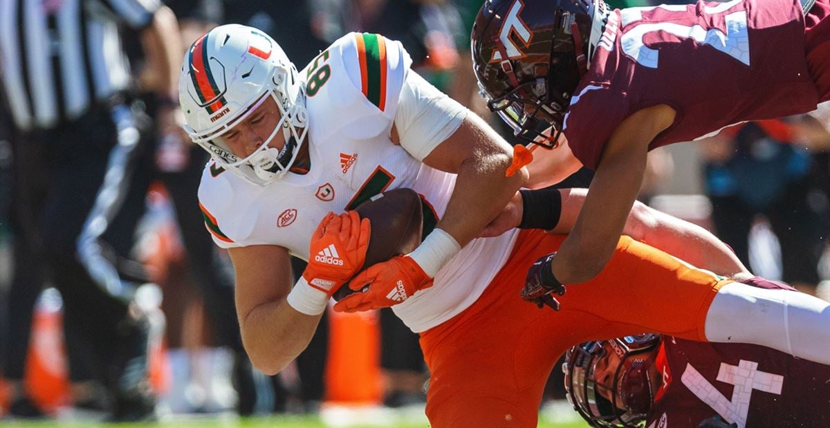 WATCH—The Hit: The Rock played for the Miami Hurricanes