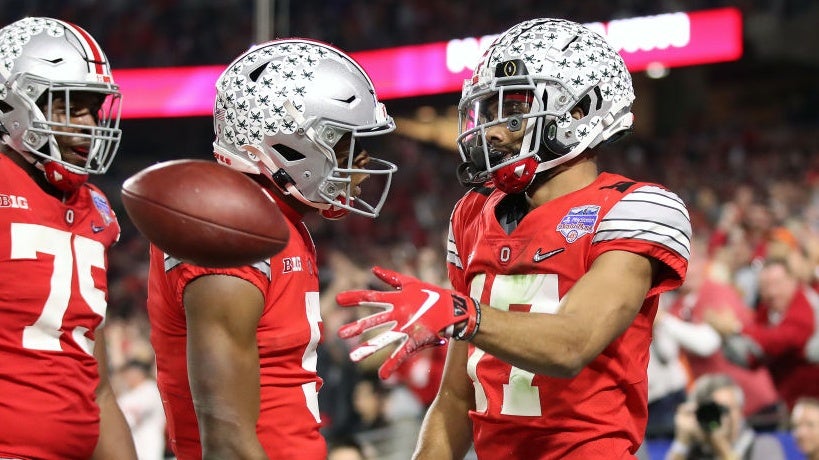 Ohio State fan confidently boasts Chris Olave will score three