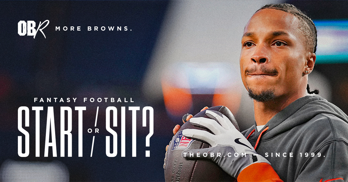 Cleveland Browns Fantasy Football Start 'Em Sit 'Em vs. Cincinnati Bengals