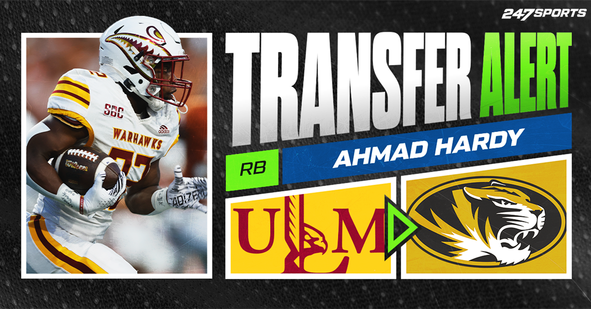 Louisiana RB Ahmad Hardy transfers to Mizzou