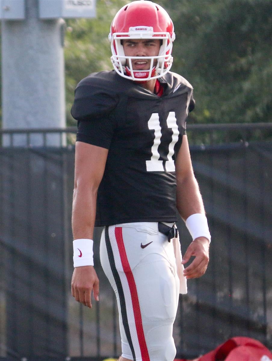 Greyson Lambert Georgia Bulldogs #11 (No Name) NCAA Jersey - Red