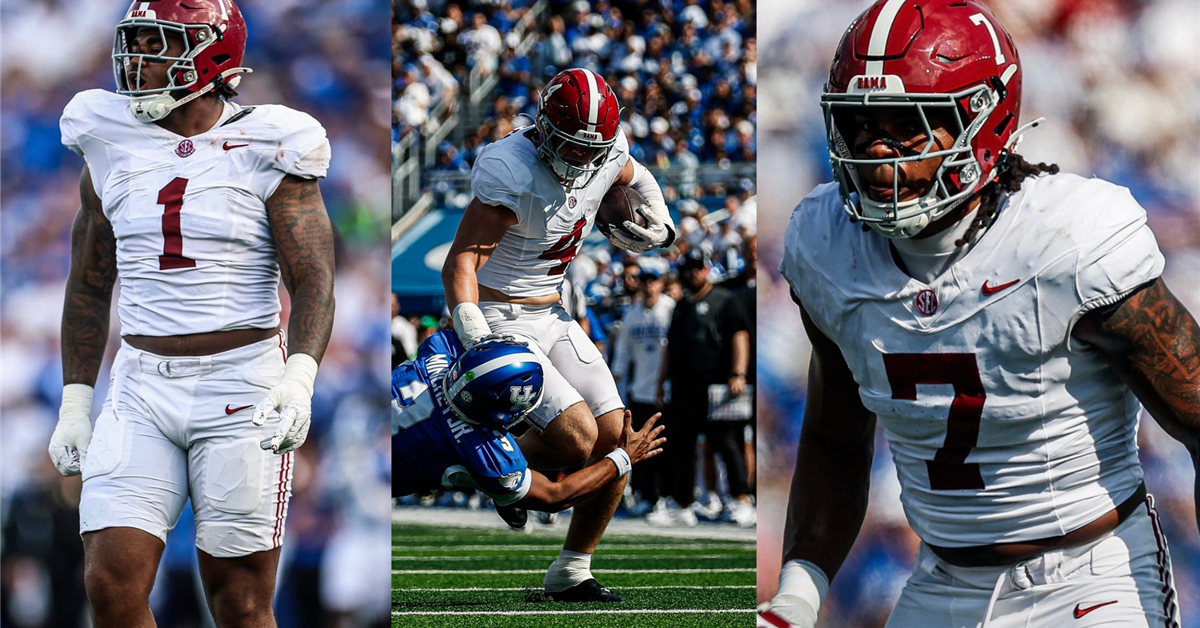 Trio of Alabama players earn SEC Defensive Player of the Week honors