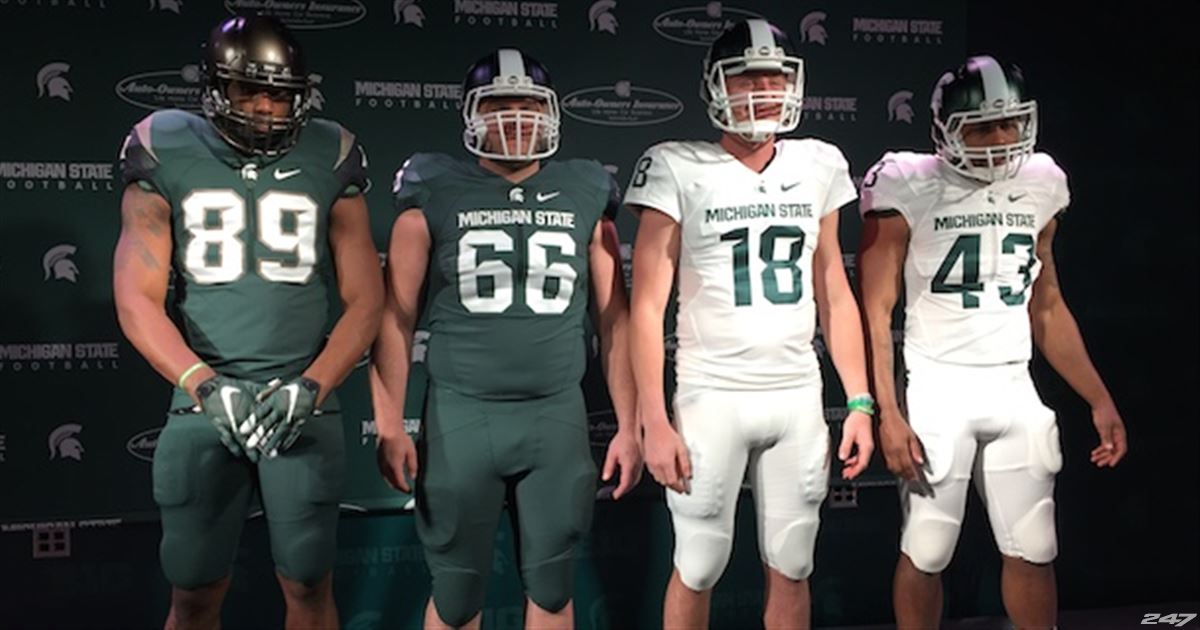 Michigan State unveils new Nike uniforms