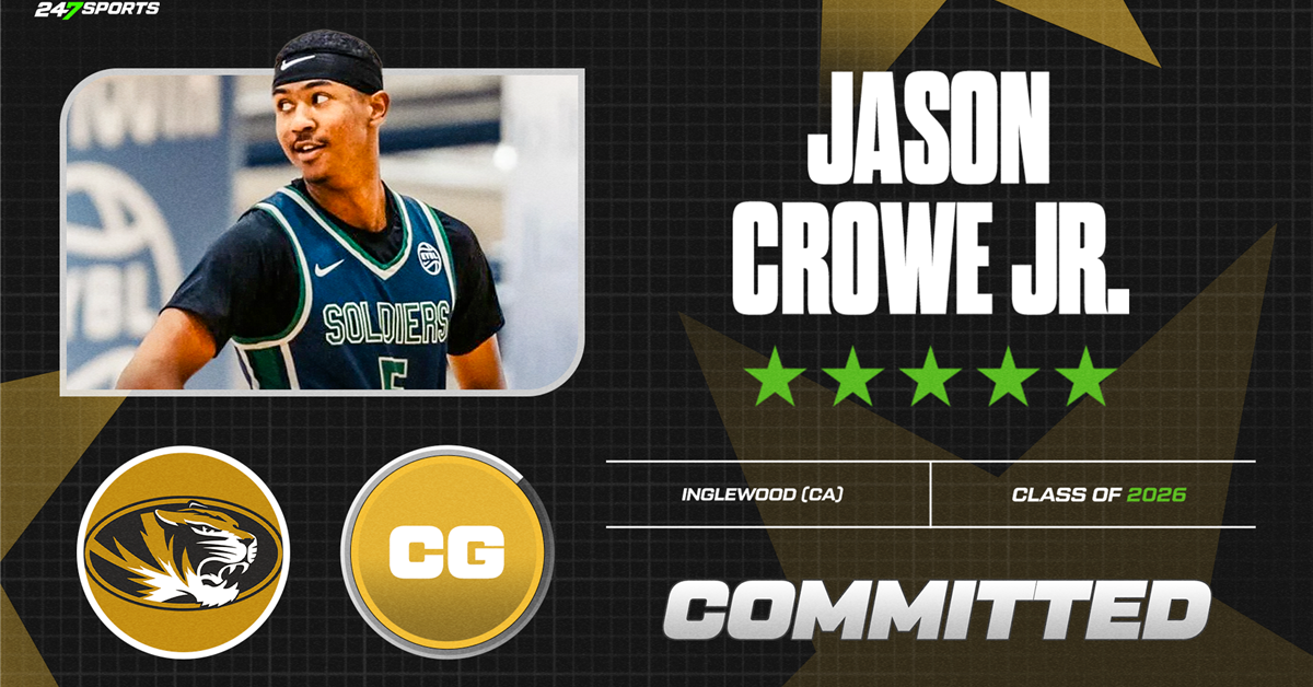 Missouri lands No. 5-ranked Jason Crowe Jr. Missouri lands No. 5-ranked Jason Crowe Jr.