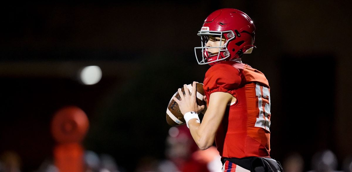 Five-star quarterback George MacIntyre attending Texas vs. Alabama football  game Saturday