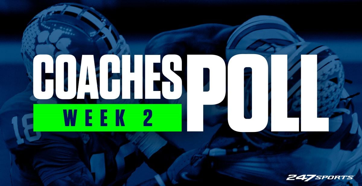 College Football Coaches Poll Top 25 updated entering Week 2