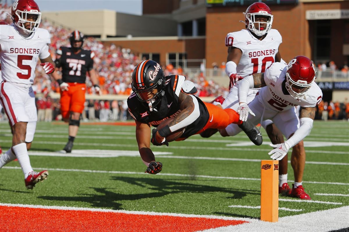 Highlights as Oklahoma State upsets Oklahoma in final Big 12 Bedlam