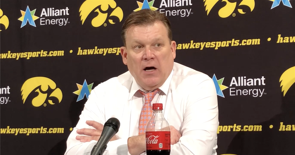 Underwood 'Taken out to the woodshed' at Iowa