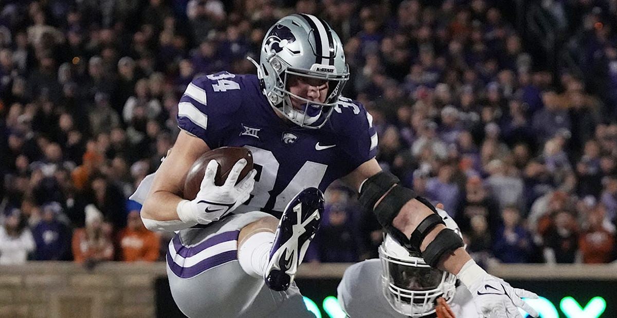 Kansas State football tight end Ben Sinnott goes from walk-on to star