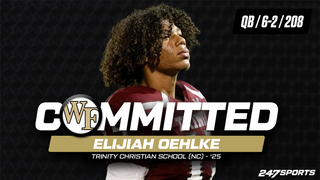 2025 North Carolina quarterback Elijiah Oehlke commits to Wake Forest