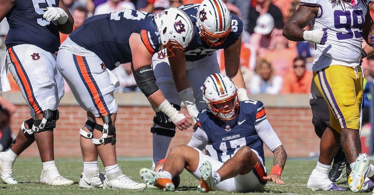 Once again, Auburn's offensive line must regroup after LSU debacle