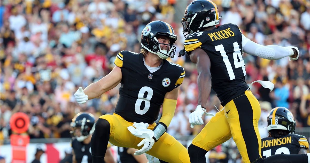 Kenny Pickett stars in debut, leads Steelers to preseason win