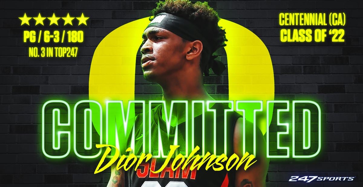 5 Star And No 1 Pg Dior Johnson Commits To Oregon