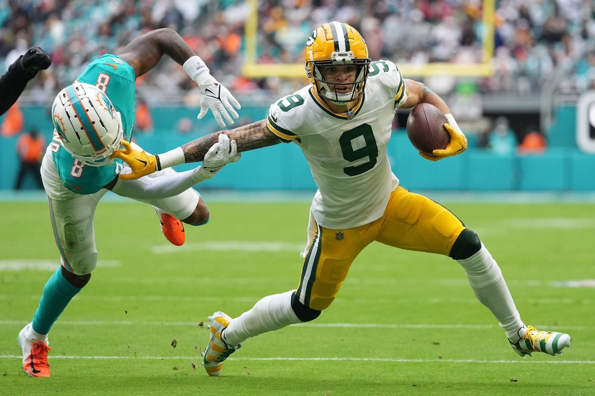 Week 17 Inactives: Hip injury won't derail Packers' Christian Watson