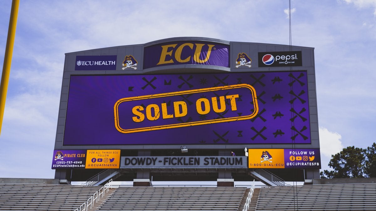 ECU Athletics announce changes to Dowdy-Ficklen, concessions